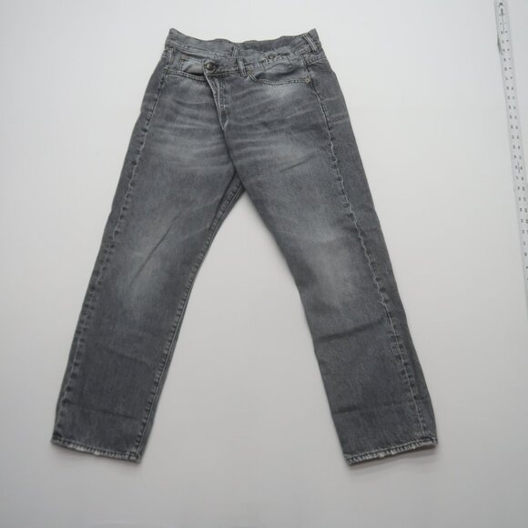 R13 Cross Over Jeans in Leyton Black Size 25 - Picture 4 of 16